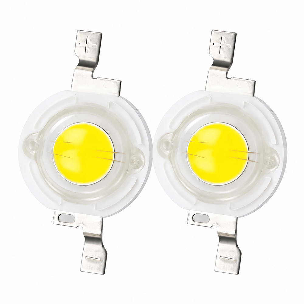 Gambar produk HVIERO Chip LED Lampu SMD Lighting Bulb Diode 6000-6500K 3.6V 10 PCS 3W - COB55-DC3.6 - 3