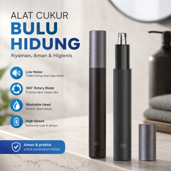 Huanxingkeji Alat Cukur Bulu Hidung Electric Nose Hair Trimmer - HN1