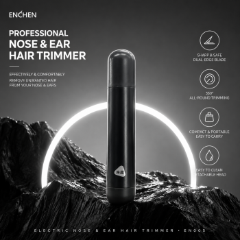 ENCHEN Alat Cukur Elektrik Bulu Hidung Telinga Trimmer Dual Edge Blade - EN005 N3