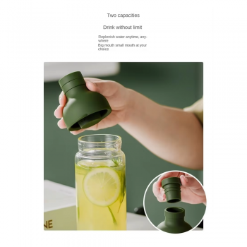 Gambar produk NOWORRY Botol Cold Brew Coffee Maker Filter Borosilicate Glass 450ml - ZBWP2478 - 2