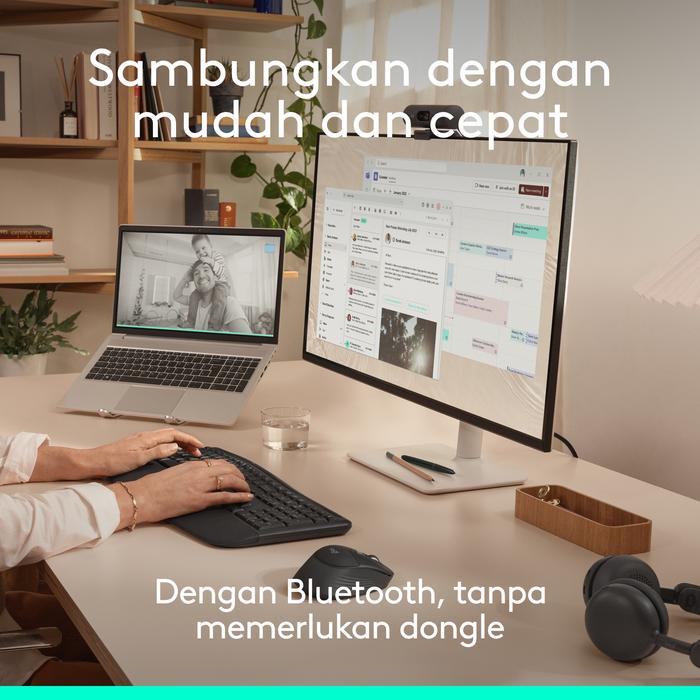 Gambar produk Logitech Mouse Wireless Bluetooth Signature Comfort Plus - M850 L - 5