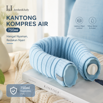 Jordan & Judy Kantong Kompres Air Panas Leher Warm Water Bag 750ml - JJ-WD0040