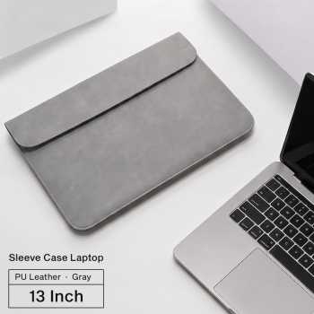 AIGREEN Sleeve Case Laptop Notebook Bag Magnetic Cover PU Leather - AG-1314