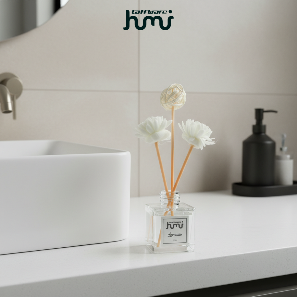 Gambar produk Taffware HUMI Pengharum Ruangan Reed Diffuser 50ml Lavender - DF-100 - 5