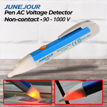 Gambar produk JUNEJOUR Tespen Non-contact AC Voltage Alert Detector 90-1000V - VD02