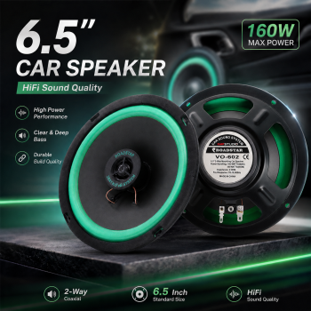 Gambar produk TaffSTUDIO Roadstar Speaker Mobil Subwoofer HiFi 6.5 Inch 160W 1 PCS - VO-602