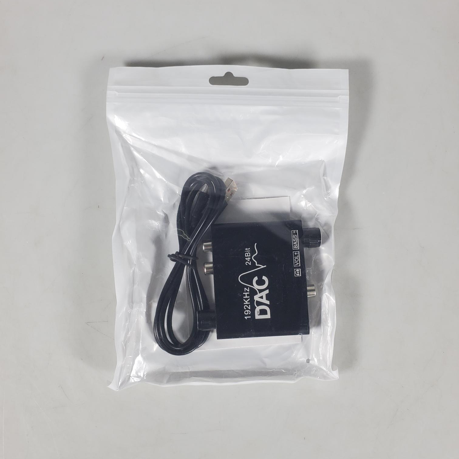 Gambar produk AUKUK Digital Audio Converter DAC Optical Coaxial to Analog RCA - AU340 - Kemasan