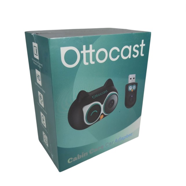 Gambar produk Ottocast Cabin Care Wireless Apple CarPlay with Camera USB 1080P - CA520 - Kemasan