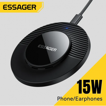 ESSAGER Wireless Charger Pad Magnetic Fast Charging 15W - ES-WC24