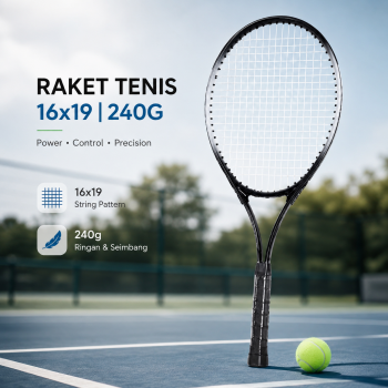 BO WEIQI Raket Tenis Carbon Aluminium Alloy 16x19 240g - B-24