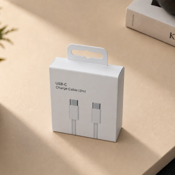 Gambar produk TECVAS Kabel Charger USB Type C to Type C Fast Charging 2M 240W - AO51 - Kemasan