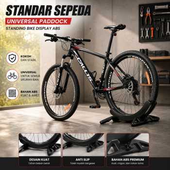 CYCLISTE Standar Sepeda Universal Paddock Standing Bike Display ABS - CL34
