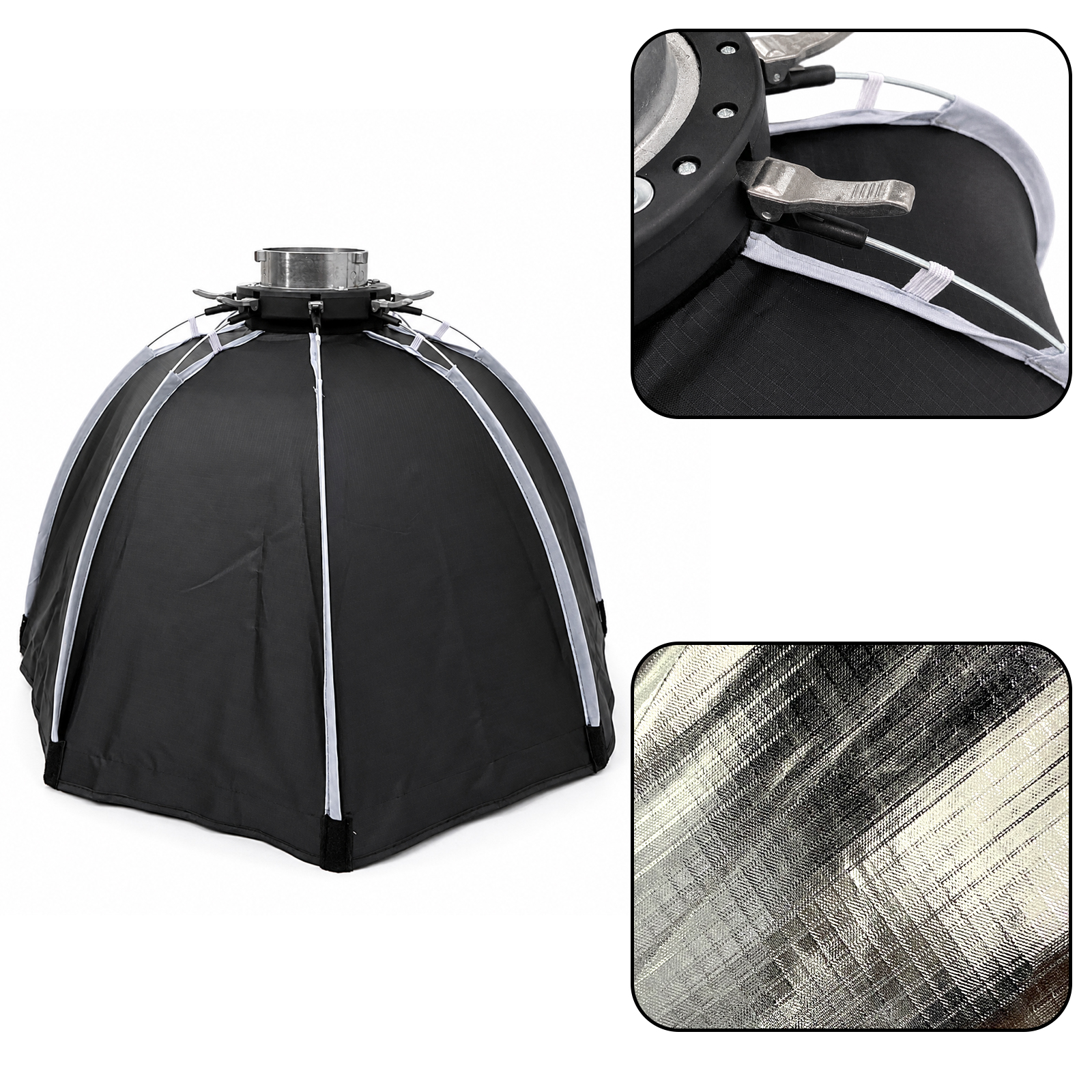 Gambar produk Softbox Octagonal Reflector Lighting Photography Bowens Mount 65cm - TR25 - 1