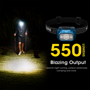 Gambar produk NITECORE Senter Kepala Headlamp LED IP66 550 Lumens - NU31