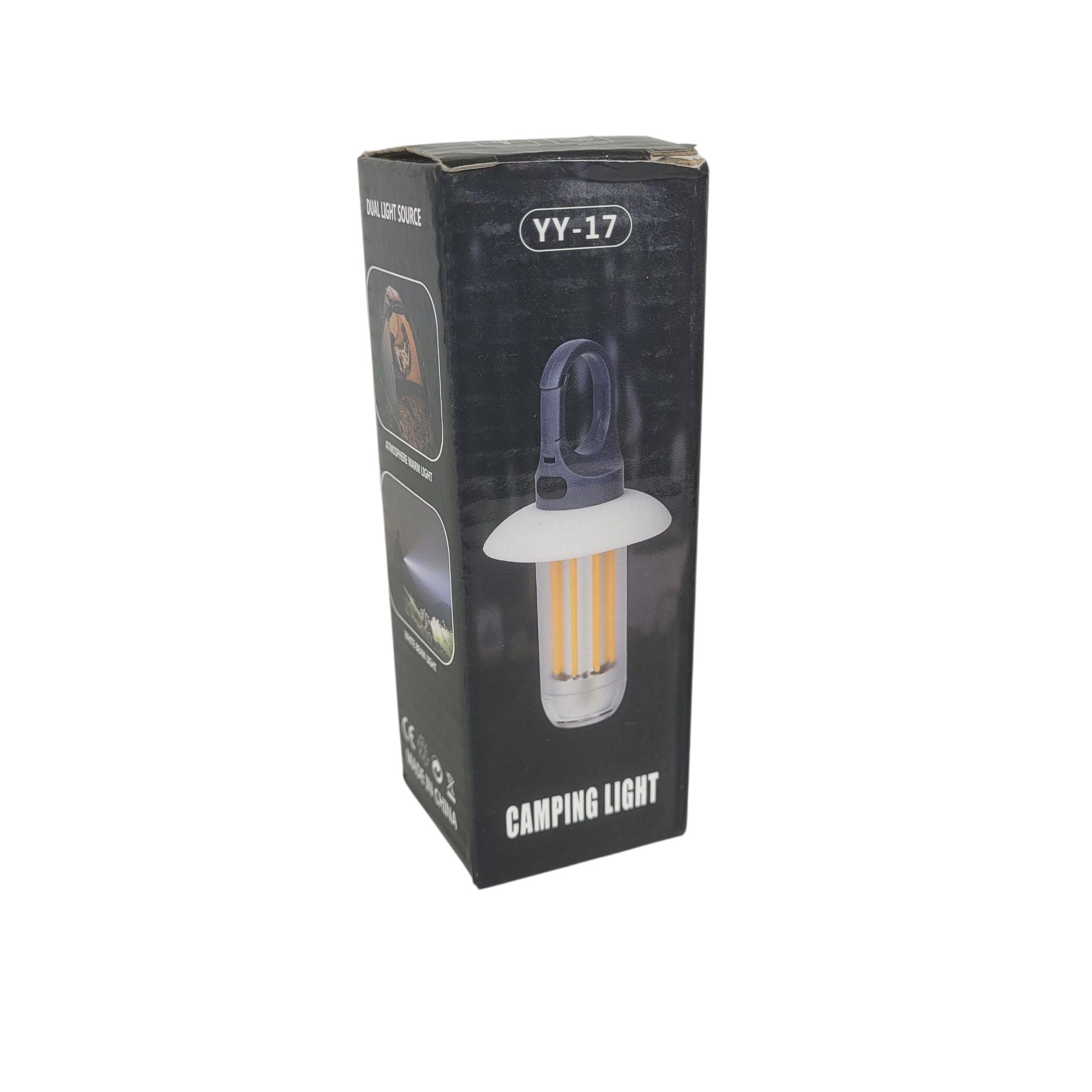 Gambar produk XFIRE Lampu Camping Senter Gantung Lantera 5 Mode 2in1 Color 600mAh - YY-17 - Kemasan