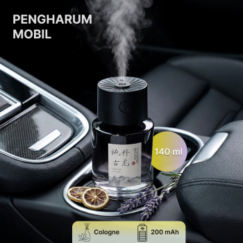 ELYSIAN Parfum Mobil Otomatis 3 Mode 200mAh Car Freshener 140ml - CAS-02