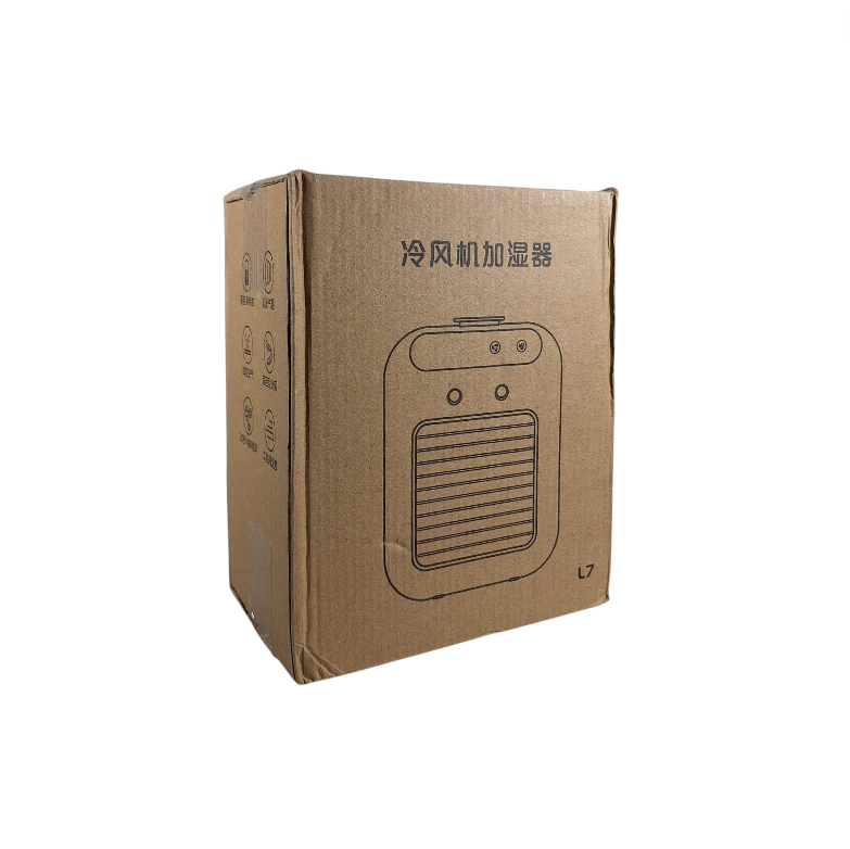 Bnf Kipas Angin Cooler Mini Fan Air Humidifier 25W 1800mAh 500ml - L7 Gambar produk Bnf Kipas Angin Cooler Mini Fan Air Humidifier 25W 1800mAh 500ml - L7 - Kemasan