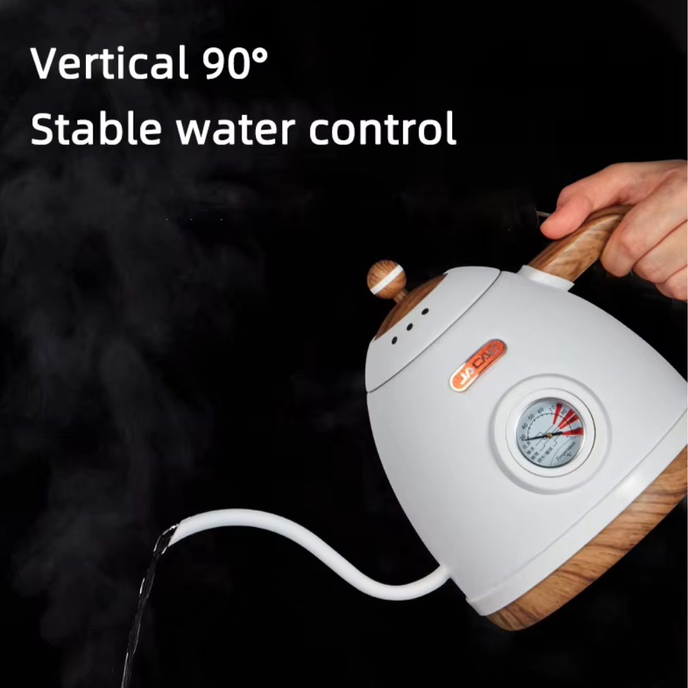 Gambar produk JACAL Teko Listrik Kopi Pemanas Air Temperature Control 800W 800ml - E18-6B - 3