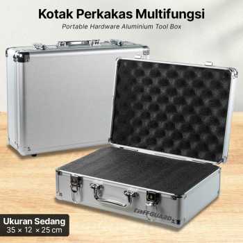 TaffGUARD Kotak Perkakas Multifungsi Portable Hardware Aluminium Box - LE01