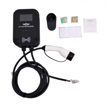 Gambar produk OTOHEROES Charger Mobil Listrik EV Swipe Card Type2 Female AC Charging 16A 11kW 3 Phase - PG01 - 8