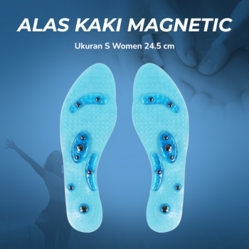 Gambar produk Sunvo Insole Sepatu Orthopedic Magnetic Silicone Gel Pad S Women 24.5cm - Sn18