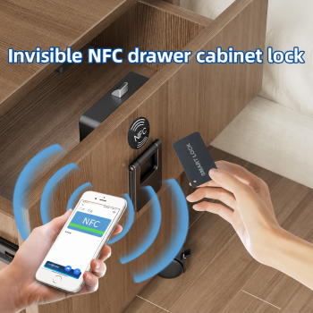 YUJI Kunci Lemari Smart Lock Cabinet Locker Invisible RFID NFC Keyless - F079