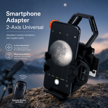 CELESTRON NexGO DX Smartphone Adapter 2-Axis for Binokular Telescope - 81038