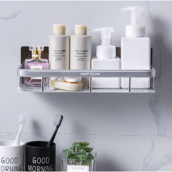 TaffHOME Rak Gantung Kamar Mandi Dapur Organizer Rack Aluminium - CR530