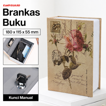 Gambar produk TaffGUARD Brankas Buku Novel Manual Hidden Safe Box Size S - KB-20L