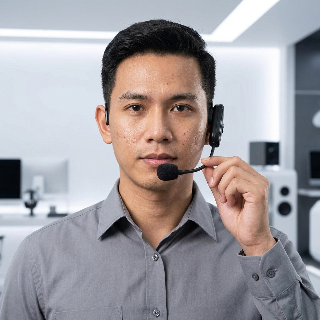 Gambar produk XIAOKA Mic Wireless 2.4G Microphone Headset Teaching with Echo 120mAh - XK-121 - 7