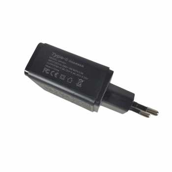 Gambar produk Aubess Kepala Charger Fast Charging Dual Port USB A Type C 65W - GAN001 - 7
