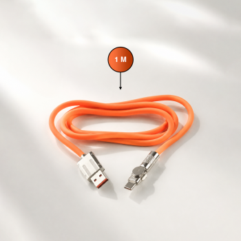Gambar produk USLION Kabel Charger USB Type C Fast Charging 180 Rotation 2A 1M - USN1M - 7