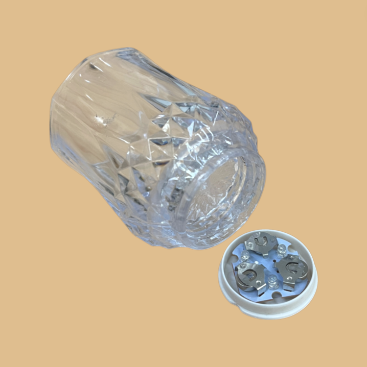 Gambar produk One Two Cups Gelas Whisky Cocktail Old Fashion Rock Plastic LED 110ml - SH527 - 2
