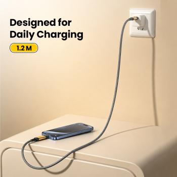 Gambar produk ILANO Kabel Data USB Type C Multifungsi Fast Charging 3A 60W 1.2M - ILC3 - 4