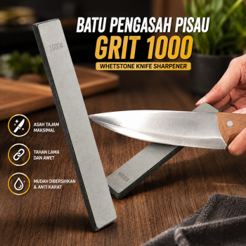 RSCHEF Batu Pengasah Pisau Whetstone Knife Sharpener Grit 1000 - RSC01