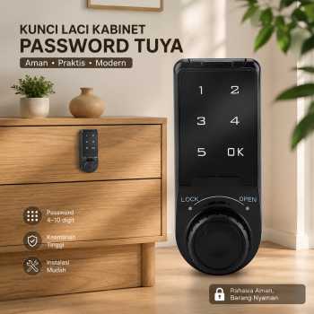 LIEBAO Kunci Laci Kabinet Smart Drawer Digital Password Lock Padlock - T48857