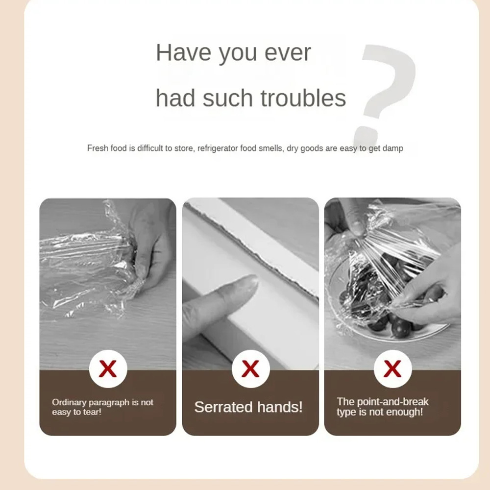 Gambar produk Aod Plastik Wrapping Pelindung Pembungkus Makanan Roll 30cm 50M - INU155 - 1