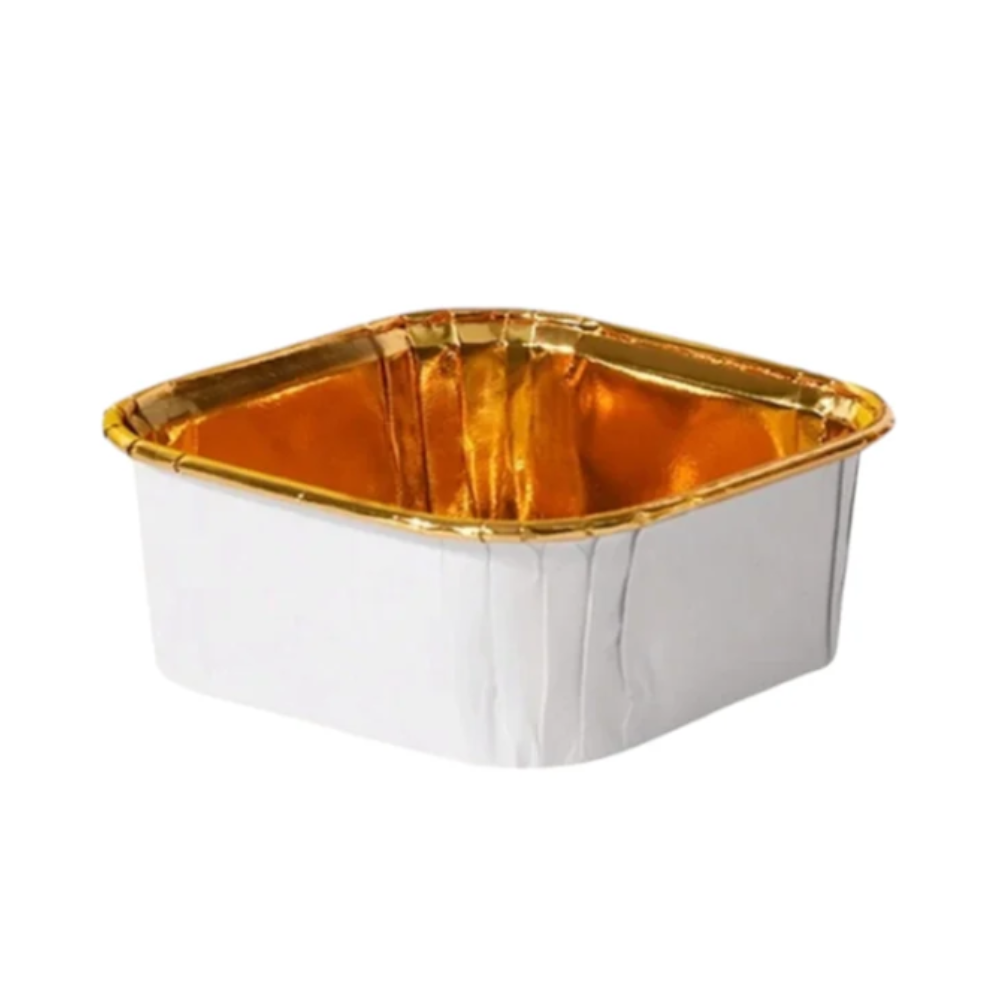 Gambar produk Hoaden Paper Cup Baking Oven Oil Proof Food Grade 8.5x8.5x3.5cm 50 PCS - OXT-15 - 5