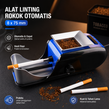 Ant Alat Linting Rokok Otomatis Tobacco Rolling Machine 8x75mm - GR-12-002