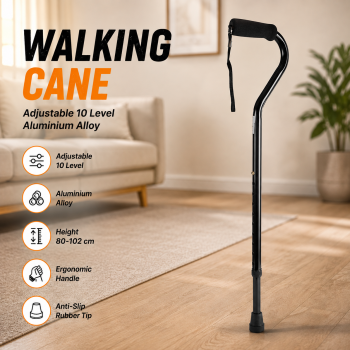 HEINAN Alat Bantu Tongkat Jalan Walking Cane Adjustable Anti Slip - AL-001