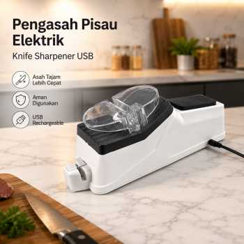 MOPAI Pengasah Pisau Elektrik Knife Sharpener USB - J3-1