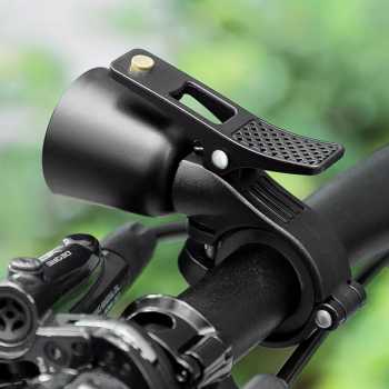 DeRock Bel Sepeda Bike Horn Stainless Steel Universal Handlebar 100dB - RB3421