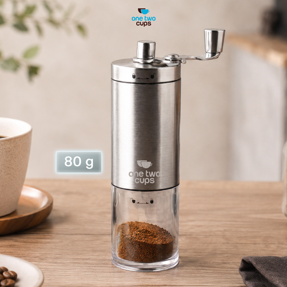Gambar produk One Two Cups Alat Penggiling Kopi Manual Coffee Grinder Adjustable - 5014 - Utama