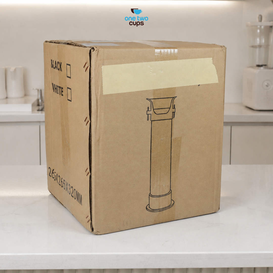 Gambar produk One Two Cups Wadah Ampas Kopi Espresso Knock Box Container 23x31cm - MD25 - Kemasan