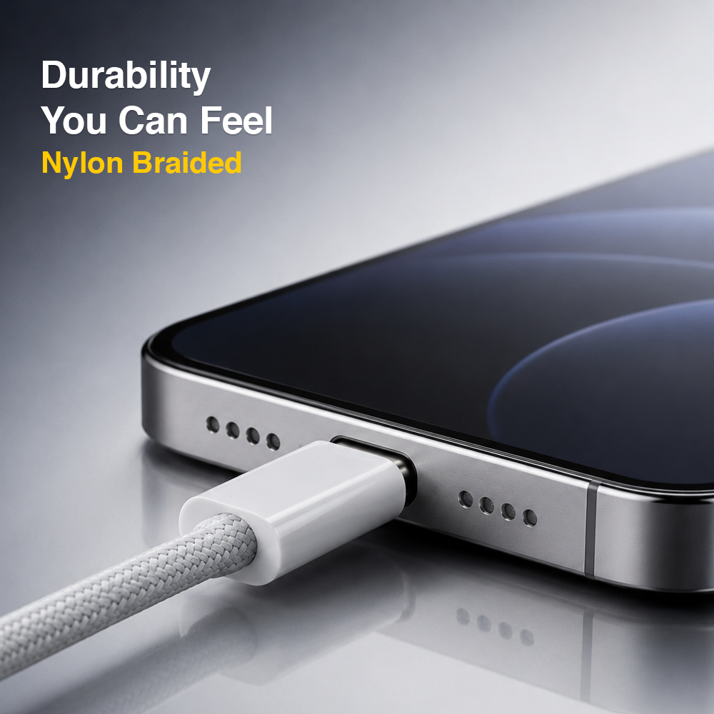 Gambar produk TECVAS Kabel Charger USB Type C to Type C Fast Charging 2M 240W - AO51 - 3