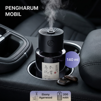 ELYSIAN Parfum Mobil Otomatis 3 Mode 200mAh Car Freshener 140ml - CAS-02