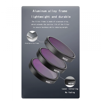 Gambar produk YOFO Lens Camera Filter CPL ND8 ND16 ND32 for DJI Action 5 Pro - KFD10 - 3