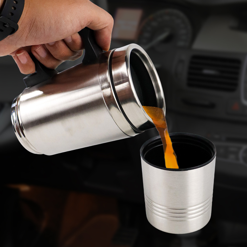 Gambar produk One Two Cups Cangkir Pemanas Air Elektrik Mobil Travel Mug 350ml 150ml - EST350 - 5