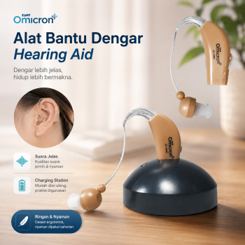 TaffOmicron Alat Bantu Dengar Hearing Aid Charging Station - JZ-1088F