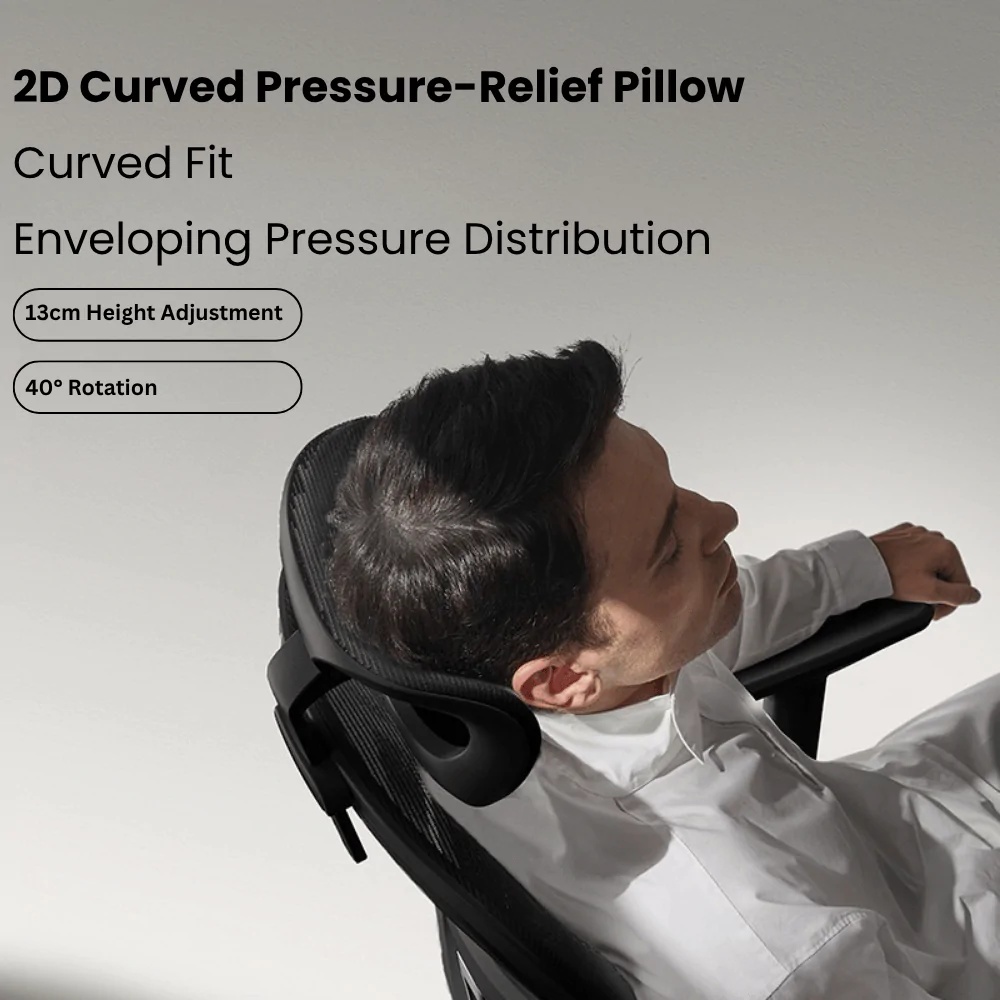 Gambar produk HBADA Kursi Kantor Office Chair 3D Lumbar 6 Way Magic Armrest - E216BGD - 6